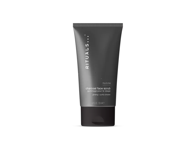Homme Charcoal Face Scrub