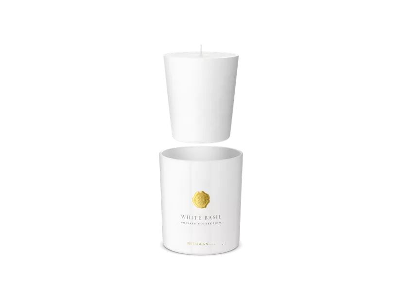 White Basil Refill Scented Candle 360g