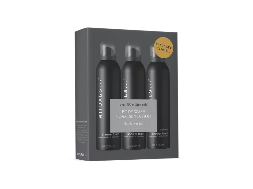 Homme Shower Foam Value Pack 2024