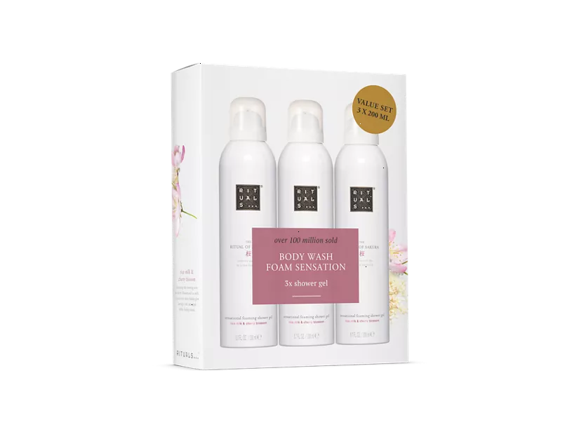 Sakura Shower Foam Value Pack 2024